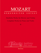 COMPLETE WORKS FOR PIANO AND VIOLIN II